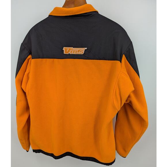 Vintage Tennessee Volunteers Fleece Jacket Men’s XL Black Orange Full Zip VOLS - Picture 3 of 7
